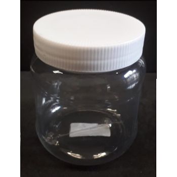 Frasco no.1 plastico redondo 500 ml.-MA0362