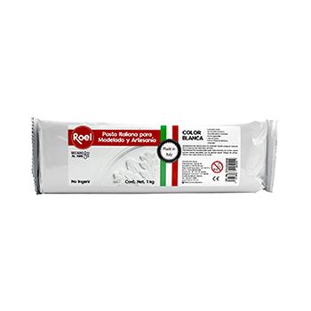 Etc000612 pasta p/modelar italiana roel 1000 g blanca-MA0731