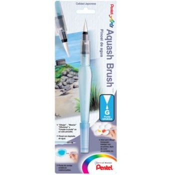 Pincel rellenable aqua brush pentel grueso frhbp-b-MA0748