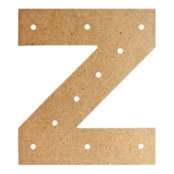 Letra z box con base para luces-MD0530