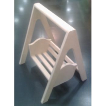 Columpio mdf 30 cms x 35 cms x 25 cms-MD0629