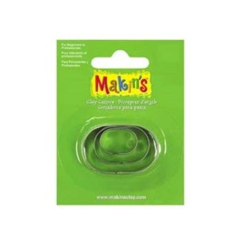 36005 makins juego de cortadores oval 3 pzas.-MK0011