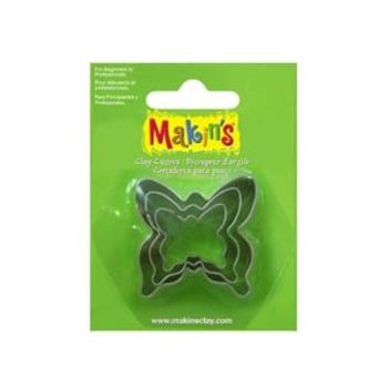 36009 makins juego de cortadores mariposas 3 pzas.-MK0015