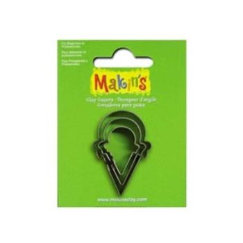 36021 makins juego de cortadores cono de helado 3 pzas.-MK0027