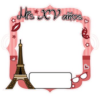 Marco mis xv aã‘os 117 cms x 107.5 cm-ML1121