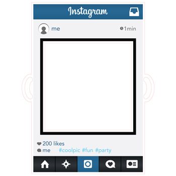 Marco instagram 117 cms x 77 cms-ML1123