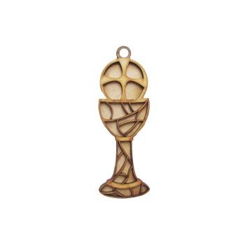Copa caliz tipo vitral 14 cms x 5 cms-ML1145