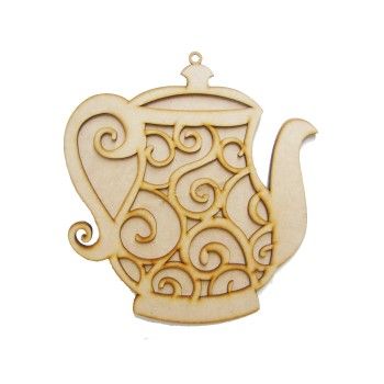 Tetera tipo vitral 28 cms x 27 cms-ML1146