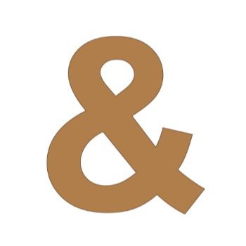 Signo & 21cm x 3mm tipografia arial-ML1185