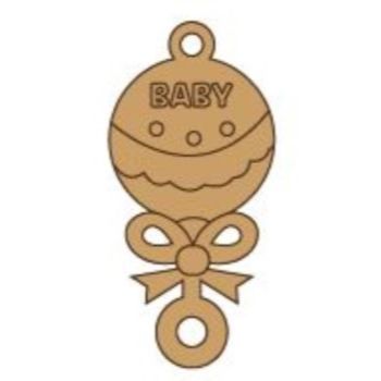 Recorte laser sonaja baby-ML1442