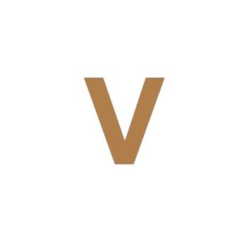 Letra v arial mini 3.5 cms-ML1565