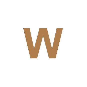 Letra w arial mini 3.5 cms-ML1566