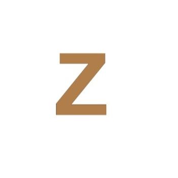 Letra z arial mini 3.5 cms-ML1569