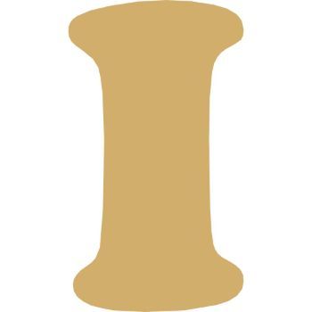 Letra i cooper mini 2 cms-ML1645