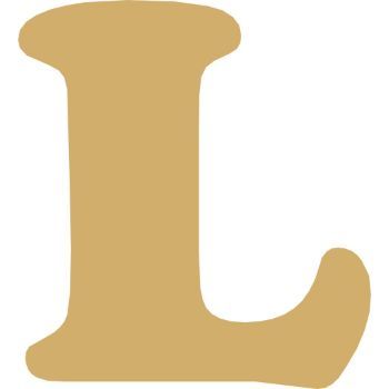 Letra l cooper mini 2 cms-ML1648