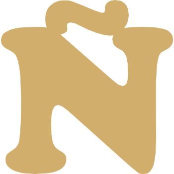 Letra ã‘ cooper mini 2 cm-ML1651