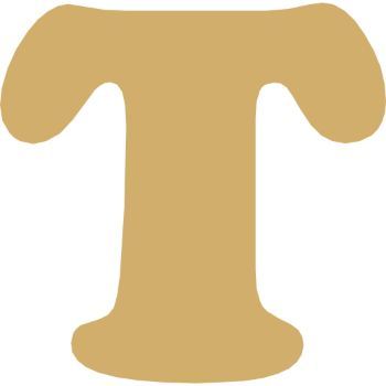 Letra t cooper mini 2 cms-ML1657