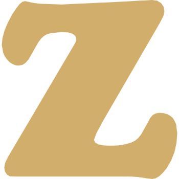 Letra z cooper mini 2 cms-ML1663