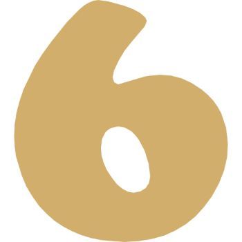 Numero 6 cooper mini 2 cms-ML1669