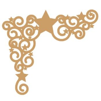 Esquinero estrella 9x10.1 cm-ML1755