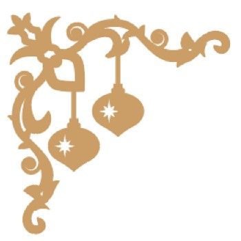 Esquinero esferas 9x9 cm-ML1758