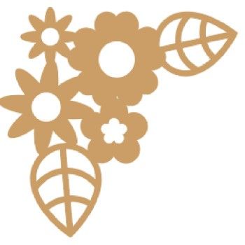 Esquinero flores 1 9x9.3 cm-ML1767