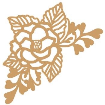 Esquinero flores 3 9x8.8 cm-ML1769