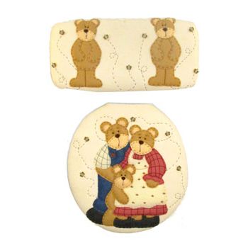 Molde no.122 juego de bano familia osos                     -MO0121