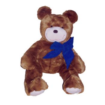 Molde no.300 oso grande con mono azul                       -MO0299