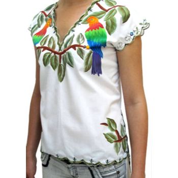 Molde blusa no.h9 blusa guacamayas                          -MO1427