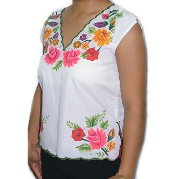 Molde blusa no.h21 blusa floreada                           -MO1439