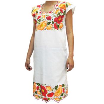 Molde huipil no.h33 huipil flores intensas                  -MO1451