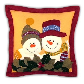 Molde n-82  cojin hojas y nieves                            -MO1529