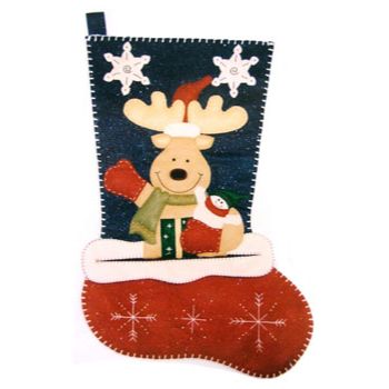 Molde n-83  bota con reno                                   -MO1531