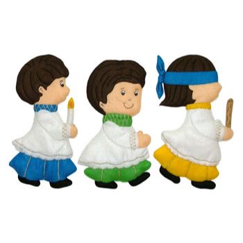 Molde n-236 tres acolitos                                   -MO1680