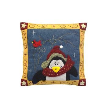Molde n-265 cojin con pingãœino navideno                    -MO1709