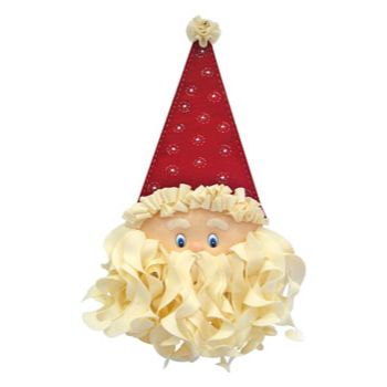 Molde n-550 cara de santa con barbas de fieltro             -MO1991