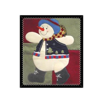 Molde n-578 estandarte muneco de nieve                      -MO2094