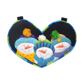 Molde n-580 corazon muneco de nieve                         -MO2096