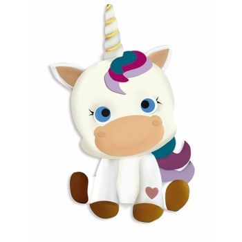 Molde #1851 unicornio arcoiris                              -MO2240