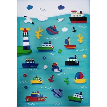 Molde # 1879 estandarte el mar                              -MO2269