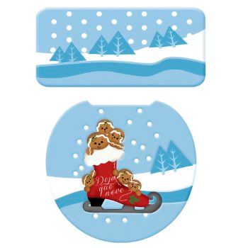 Molde n-662 juego de baã‘o galletas en patin                -MO2297