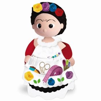 Molde # 1929 costurero frida                                -MO2308