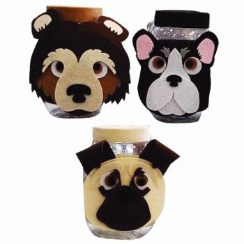 Molde # 1940 frascos oso y perritos                         -MO2319