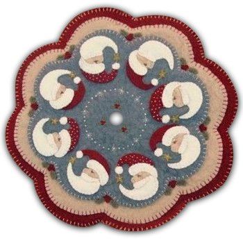 Molde n-689 pie de arbol suena santa                        -MO2326