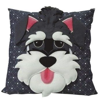 Molde no. 1966 cojin shnauzer 60x80                         -MO2358