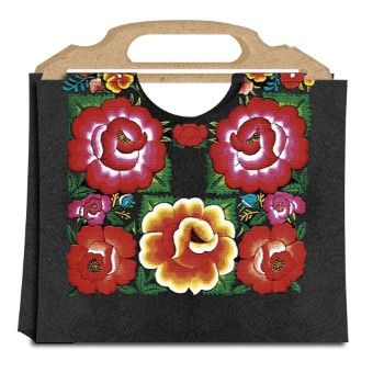 Molde no. 1969 bolso flores del itsmo 60x50                 -MO2361