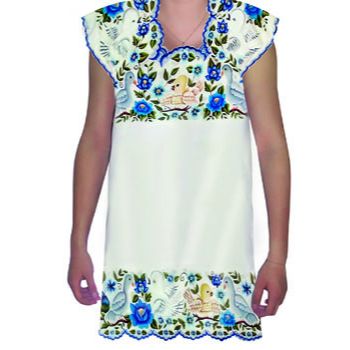 Molde h-55 huipil palomas                                   -MO3069