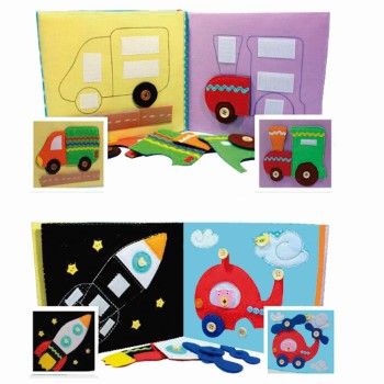 Molde # 1921 libro didactico vehiculos                      -MO3084