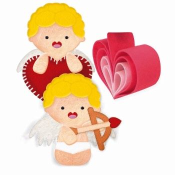 Molde 14f-1957 guia cupido con corazon                      -MO3100